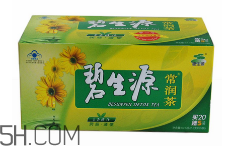 碧生源常潤茶能祛痘嗎？碧生源常潤茶能排毒嗎？