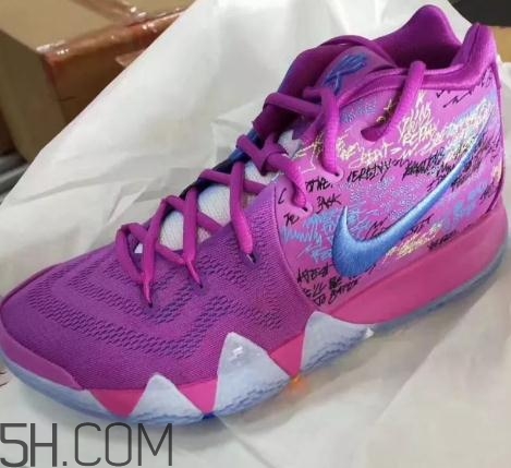 nike kyrie 4 multi color鴛鴦配色實(shí)物諜照什么樣？