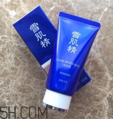 雪肌精美白黑面膜是撕拉面膜嗎？適合什么膚質？