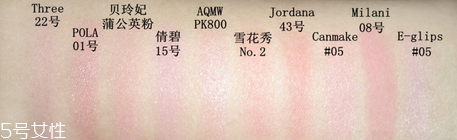腮紅什么牌子好用？2018腮紅排行榜10強