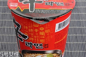 辛拉面和方便面的區別 辛拉面是韓國的方便面
