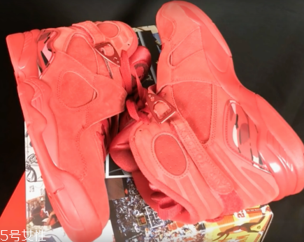 air jordan 8 valentines day情人節限定款發售時間_實物細節
