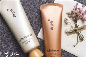 雪花秀面膜產品成分及功效 深層清潔補水