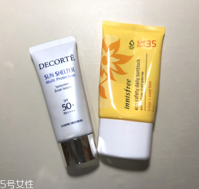 兩款適合干皮的防曬 平價貴價防曬區別