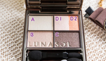 lunasol日月晶彩怎么畫眼影？簡單打造橙色無辜妝