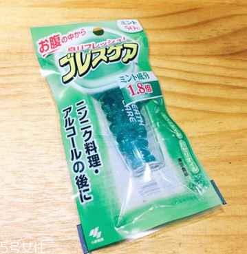 小林制藥口氣清新丸吃幾顆？