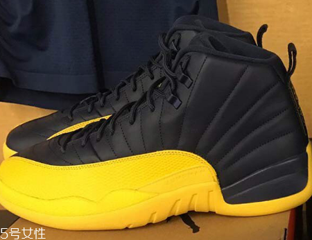 air jordan 12密西根球隊配色發售時間_價格