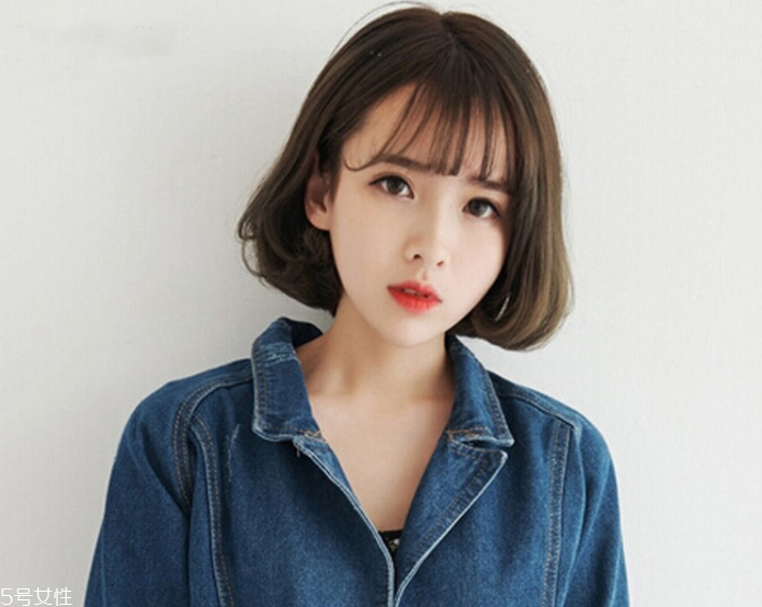 文藝短發女生發型圖片 自然有個性不撞臉