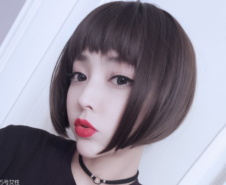 文藝短發女生發型圖片 自然有個性不撞臉