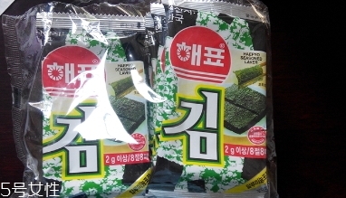 海牌海苔多少錢？韓國海牌海苔好吃嗎？