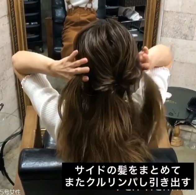簡單3步優雅馬尾編發教程圖解