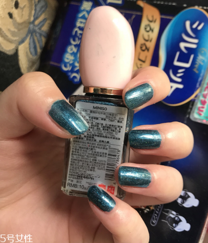 名創優品指甲油奶茶色好看嗎 名創優品指甲油測評
