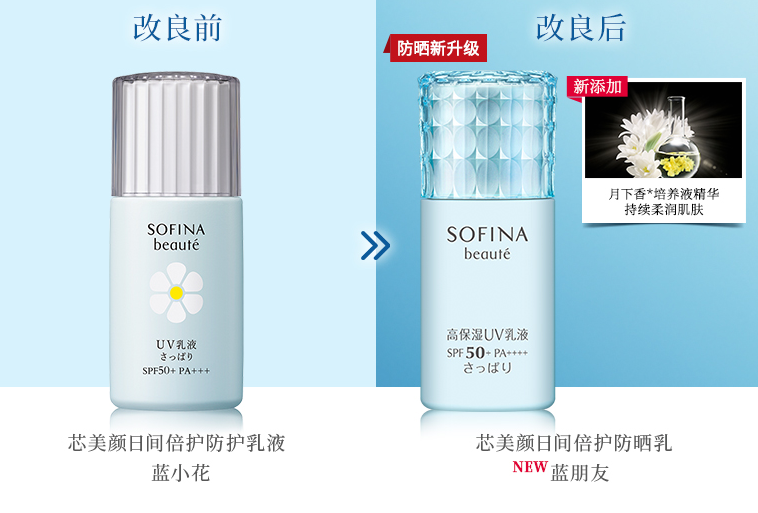 蘇菲娜藍小花升級版與舊版區別 藍小花新版心得