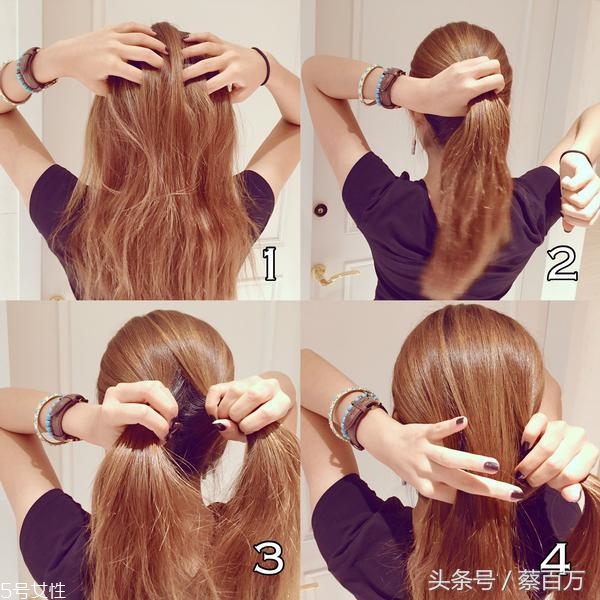 女式油頭發型怎么弄 頭發油怎么扎頭發