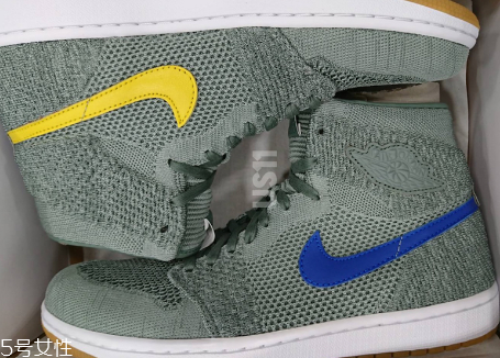 air jordan 1 flyknit clay green四色勾子什么時候發售？