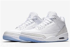 air jordan 3 pure white國內什么時候發售？