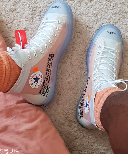 converse匡威聯名off white多少錢？