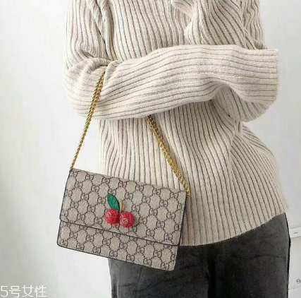 gucci櫻桃包尺寸多大？gucci櫻桃鏈條包尺寸