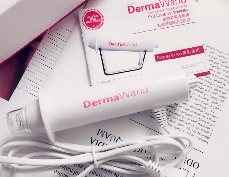 dermawand逆齡射頻注氧棒怎么用？