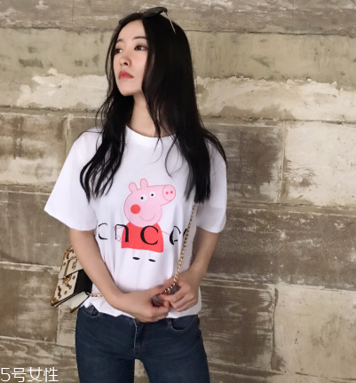 gucci小豬佩奇短袖是真的嗎？gucci小豬佩奇t恤真假