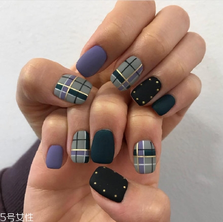 有質感磨砂美甲2018最新款圖片 磨砂美甲圖片2018款式