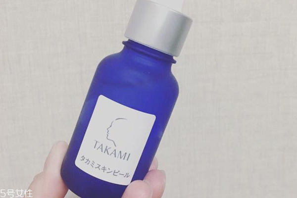 takami小藍瓶能每天用嗎 takami和其他去角質水區別