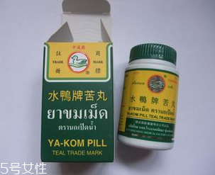 水鴨牌苦丸的功效 水鴨牌苦丸治什么??？