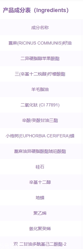 倩碧口紅孕婦能用嗎？倩碧口紅成分