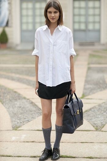 女生白襯衫配什么褲子 內行人才懂得穿搭