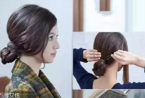 低發髻怎么盤發好看 洋氣不老氣的低發髻盤發
