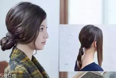 低發髻怎么盤發好看 洋氣不老氣的低發髻盤發