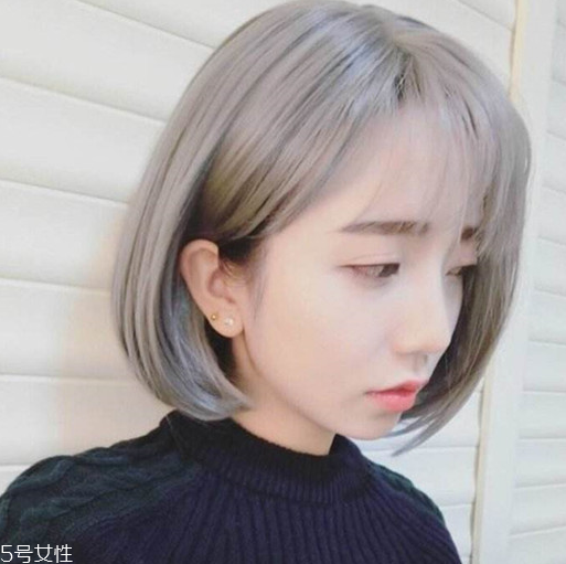 冷色系發色有哪些 冷色系顏色染發圖片