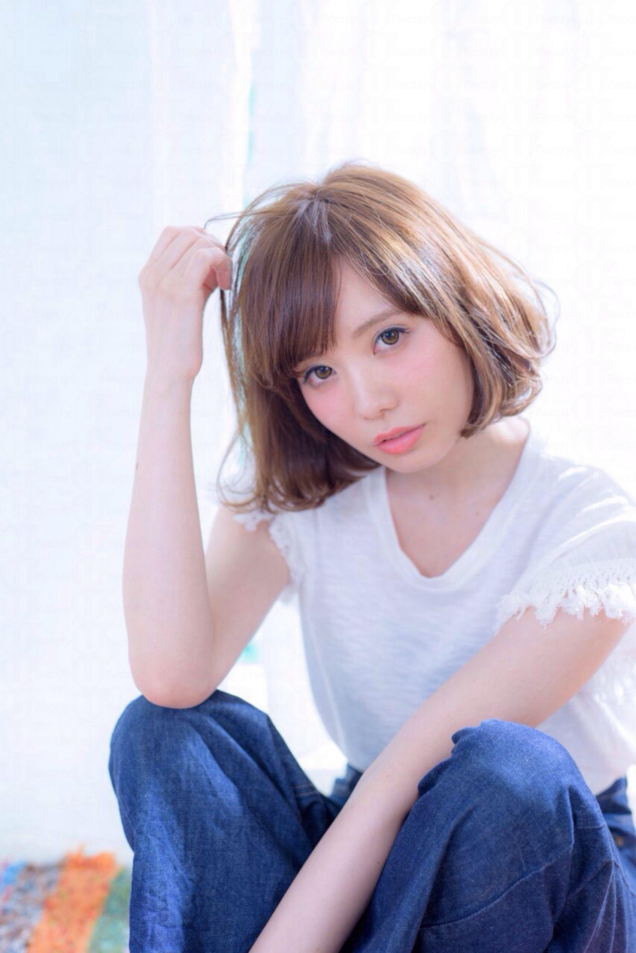 可愛劉海圖片 可愛劉海發型圖片女生