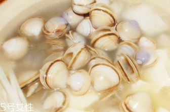 文蛤的食用禁忌 乳房囊腫能吃文蛤嗎？