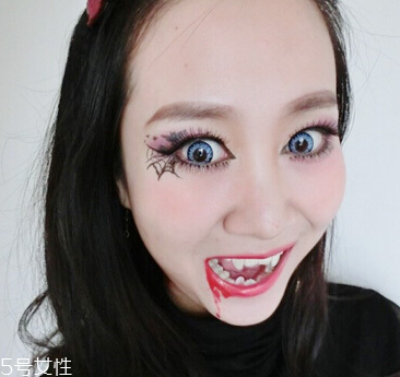 萬圣節蜘蛛眼妝怎么畫？2款蜘蛛眼妝詳細步驟