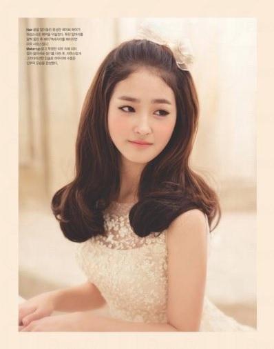 韓式新娘發型圖片大全 30款韓國新娘發型趨勢