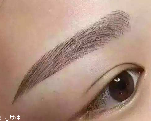 紋眉要補幾次色 一般是一次