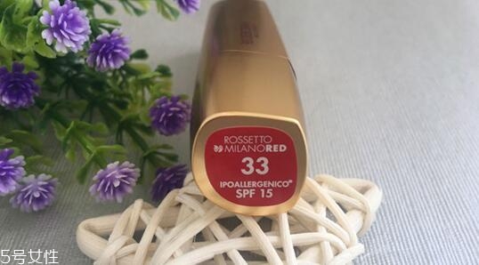 deborah經典米蘭紅唇膏怎么樣 紅寶石粉末做的口紅