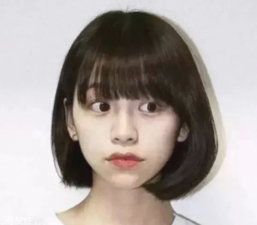 指透劉海什么發質能剪 發質太粗硬不適合