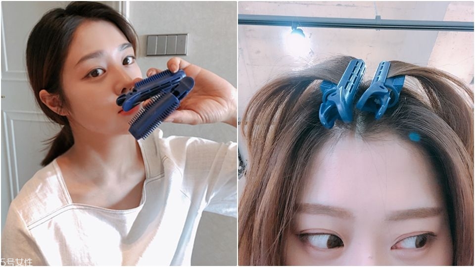 火箭筒發卷怎么用 一夾頭發就蓬