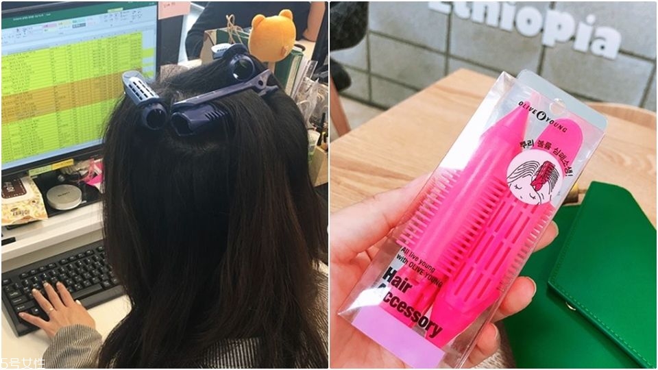 火箭筒發卷怎么用 一夾頭發就蓬