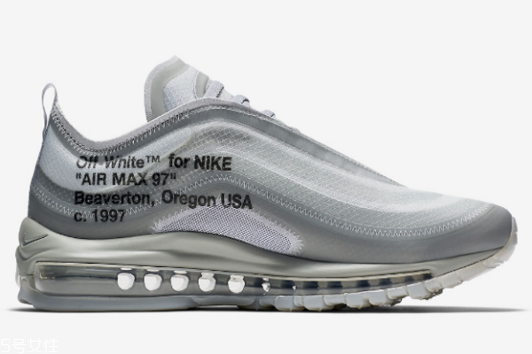 off white聯名air max 97發售時間 彩虹色的鉤子