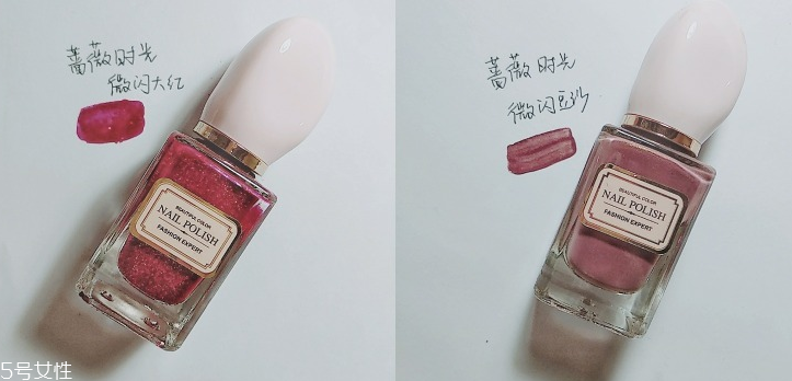 名創優品指甲油色號推薦 5塊錢巨顯白巨溫柔