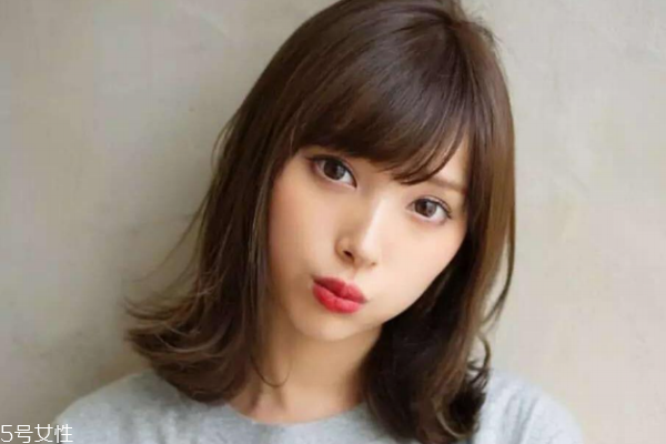瘦臉齊肩發型圖片女 這個長度干練又溫柔