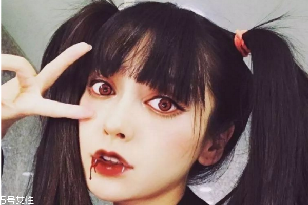 萬圣節妝容教程 創意彩妝吸血鬼妝容