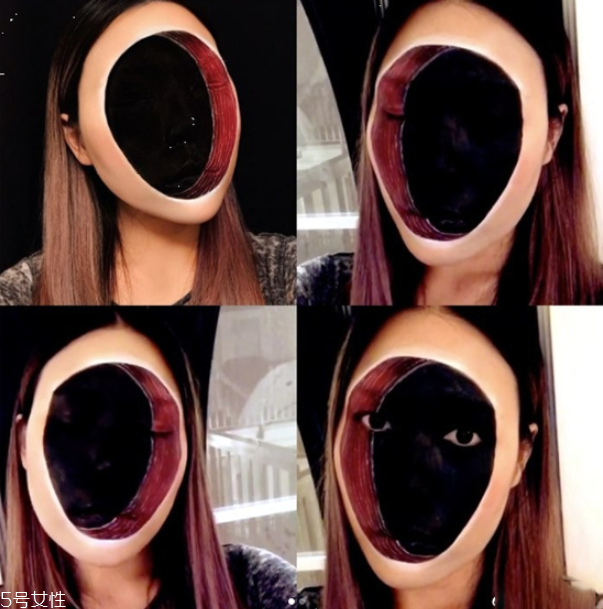 萬圣節妝容教程 創意彩妝吸血鬼妝容