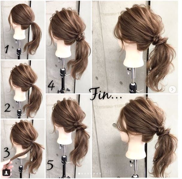 10種簡單清爽的發型女教程