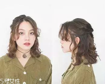燙發怎么扎好看 最新長卷發扎法教程