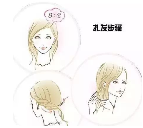 燙發怎么扎好看 最新長卷發扎法教程