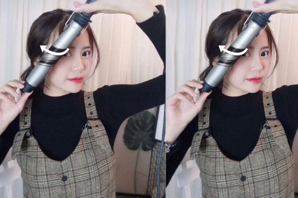 八字劉海怎么燙 用卷發棒打造超美小臉劉海